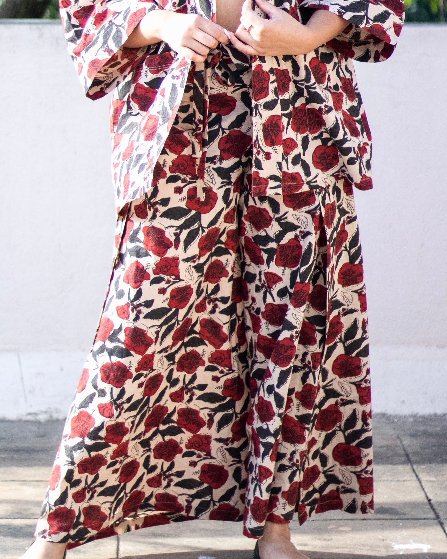 Khwabeeda - Wrap Around Pants Set