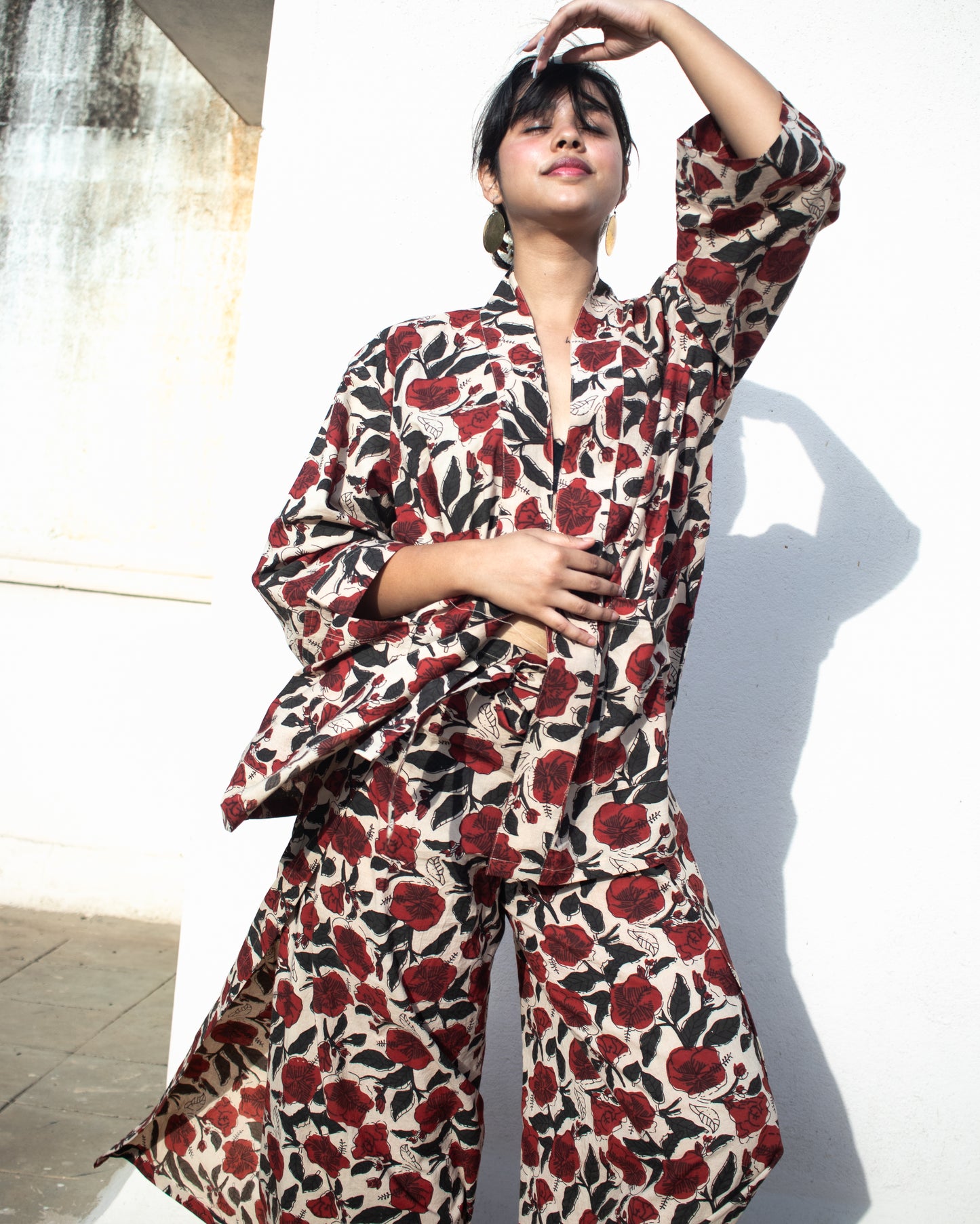 Khwabeeda - Wrap Around Pants Set